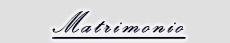 MATRIMONIO